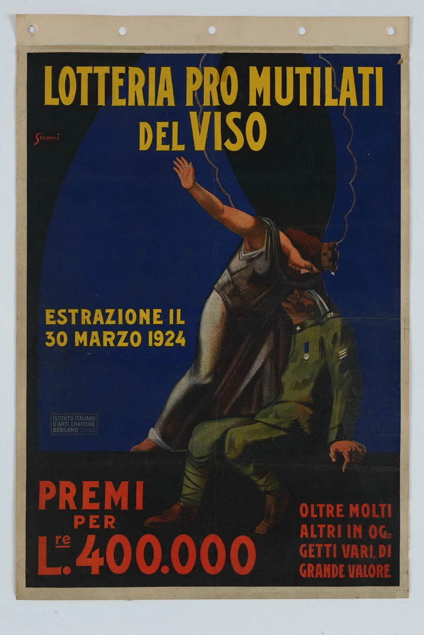 139-Lotteria pro Mutilati del viso- Museo Nazionale Collezione Salce, Treviso 